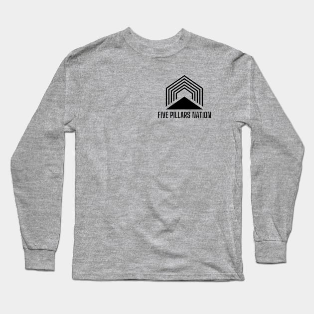 POCKET sized - Five Pillars Nation Long Sleeve T-Shirt by Five Pillars Nation